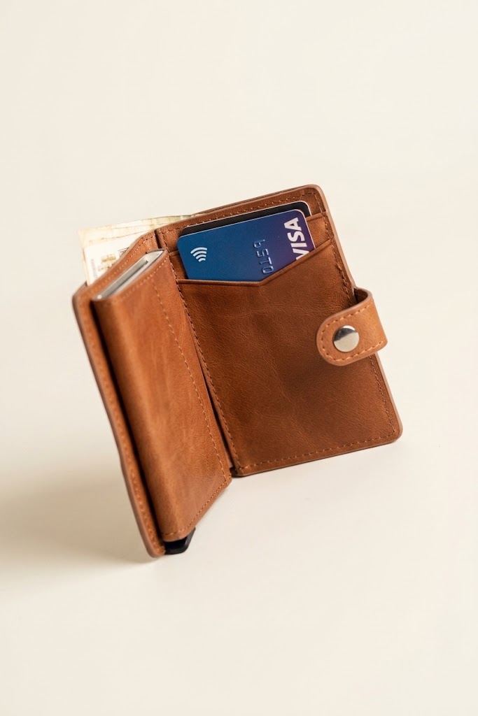 Card Holder 08 — handmade wallets & card holders by SKIN UP leather manufacturers, Lahore